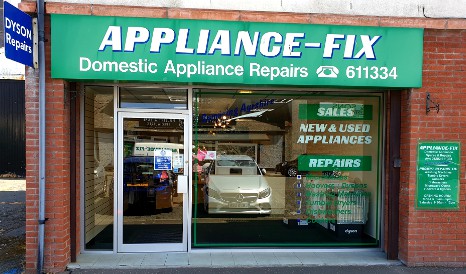 Shop frontage appliance fix